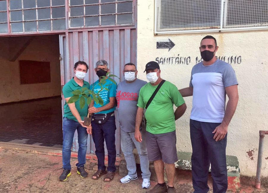 Centros esportivos de Mogi Guaçu recebem plantio de árvores nativas