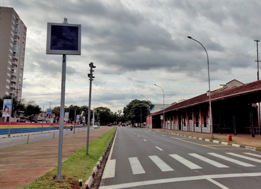 Cidade terá 24 pontos de fiscalização eletrônica de velocidade
