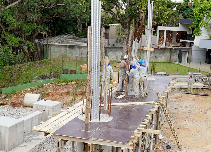 Iniciada nova etapa na construção da ponte da Avenida dos Trabalhadores