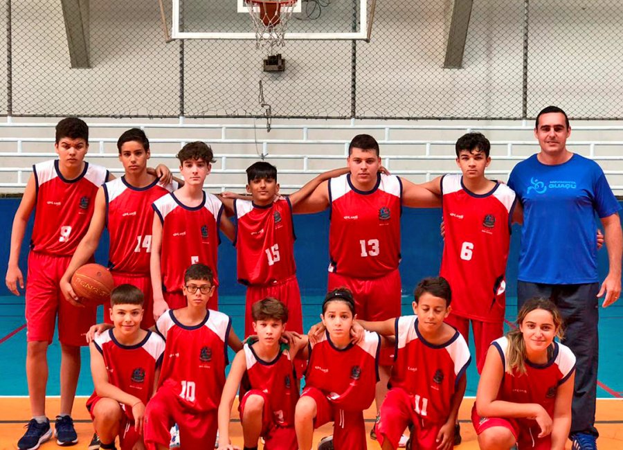 Basquete conquista ouro e bronze em competições da Associação Desportiva Regional