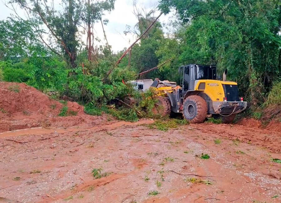 Estrada Vicinal de acesso ao Caju será interditada por 30 dias para serviços de drenagem 