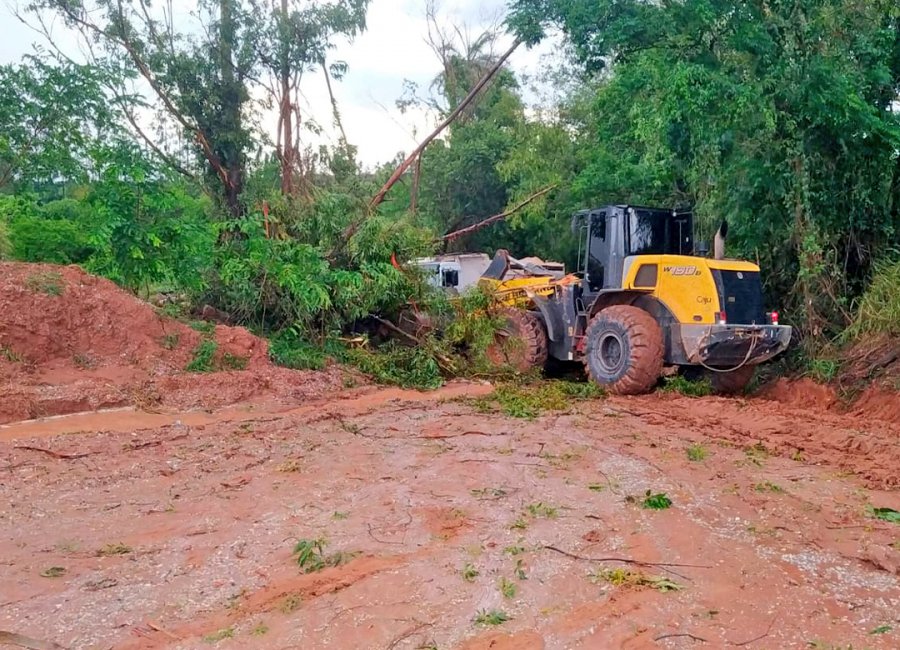 Estrada Vicinal de acesso ao Caju será interditada por 30 dias para serviços de drenagem