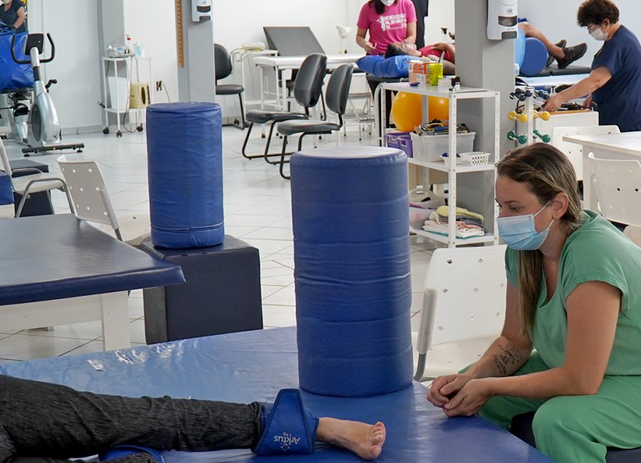 Setor de fisioterapia promove triagem de pacientes
