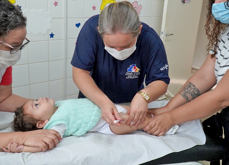 Alerta: Saúde registra baixa adesão na imunização infantil contra a Covid-19