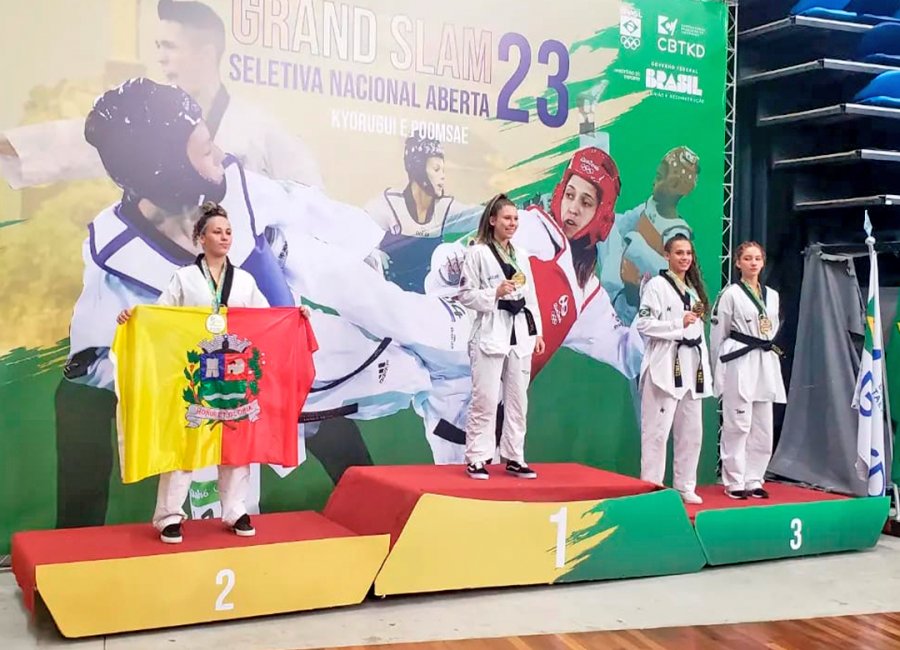 Mogi Guaçu conquista cinco medalhas no Grand Slam de Taekwondo realizado no Rio de Janeiro