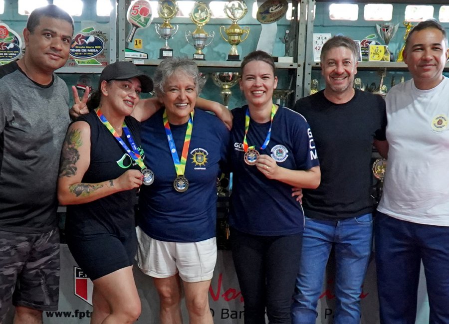 11ª Olimpíadas GCM: tênis de mesa feminino de Mogi Guaçu é destaque