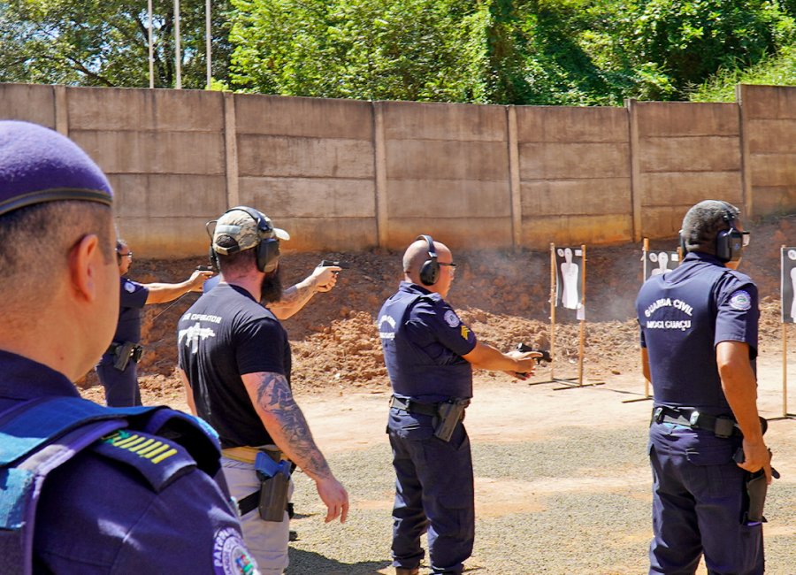 Guardas civis municipais participam de capacitação operacional nesta segunda-feira