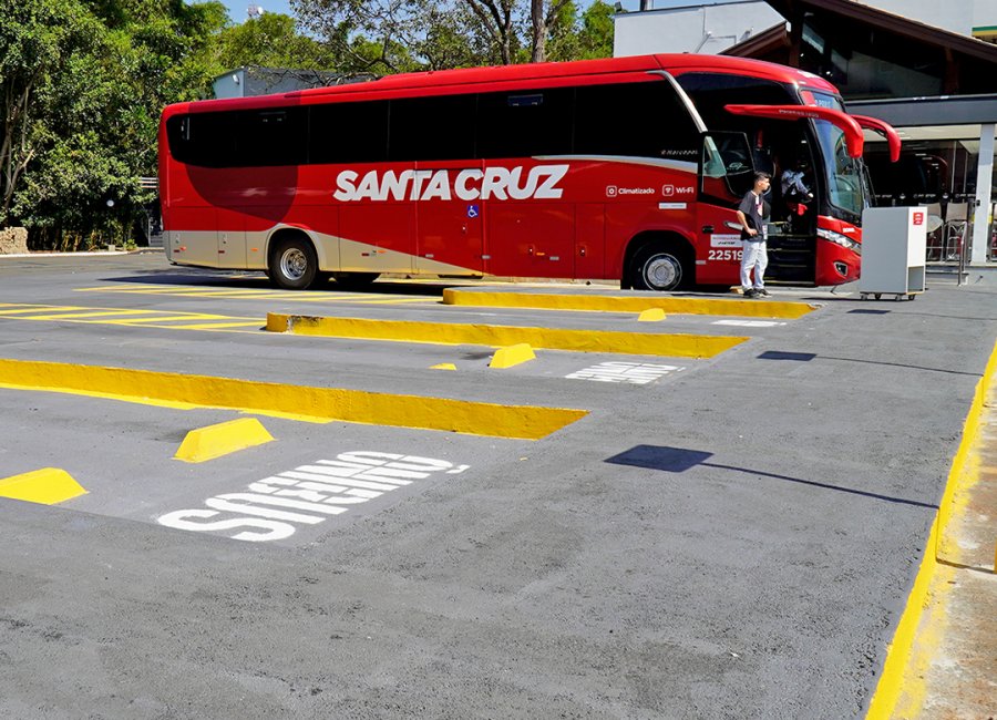 Ponto de Parada para embarque e desembarque é provisório até Prefeitura definir nova área