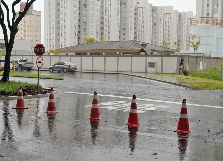 Novo retorno na Avenida Oscar Chiarelli será liberado para o tráfego de veículos