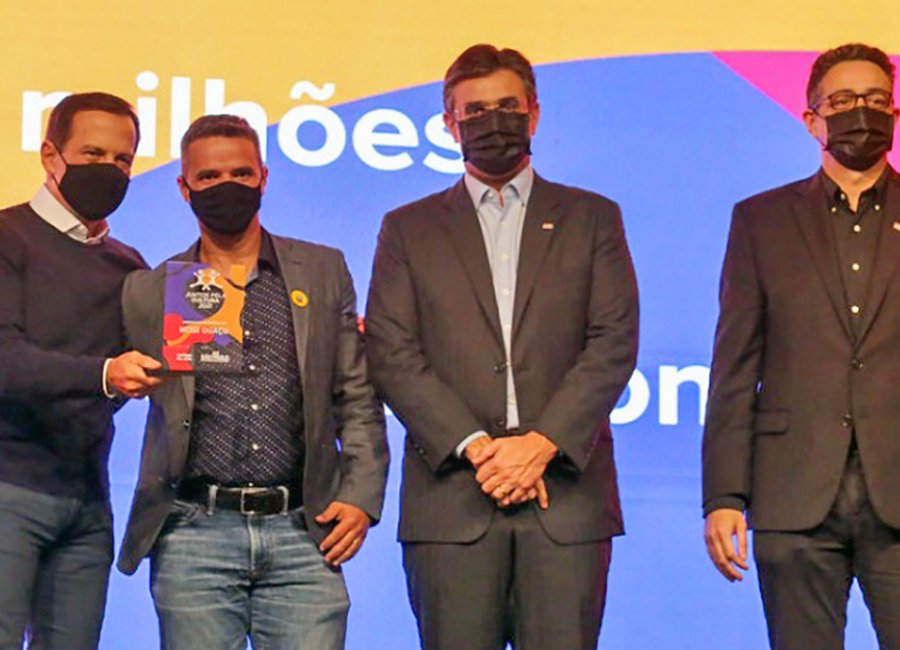 Cultura de Mogi Guaçu recebe troféu Juntos pela Cultura, do Governo do Estado de São Paulo
