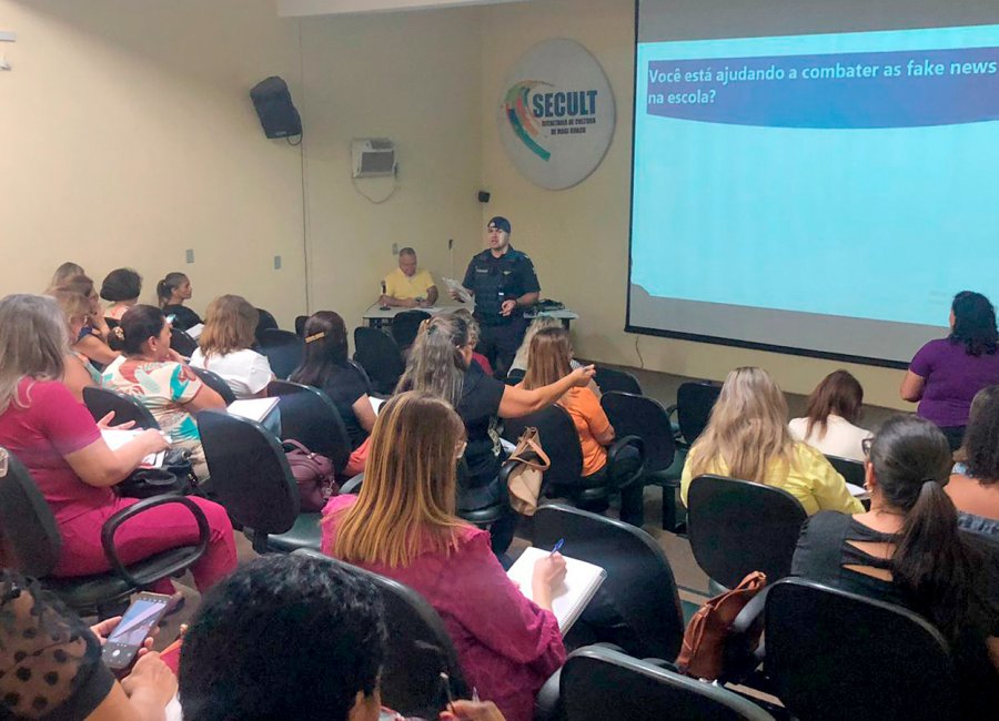 GCM promove palestra de orientação para diretores da rede de ensino sobre segurança