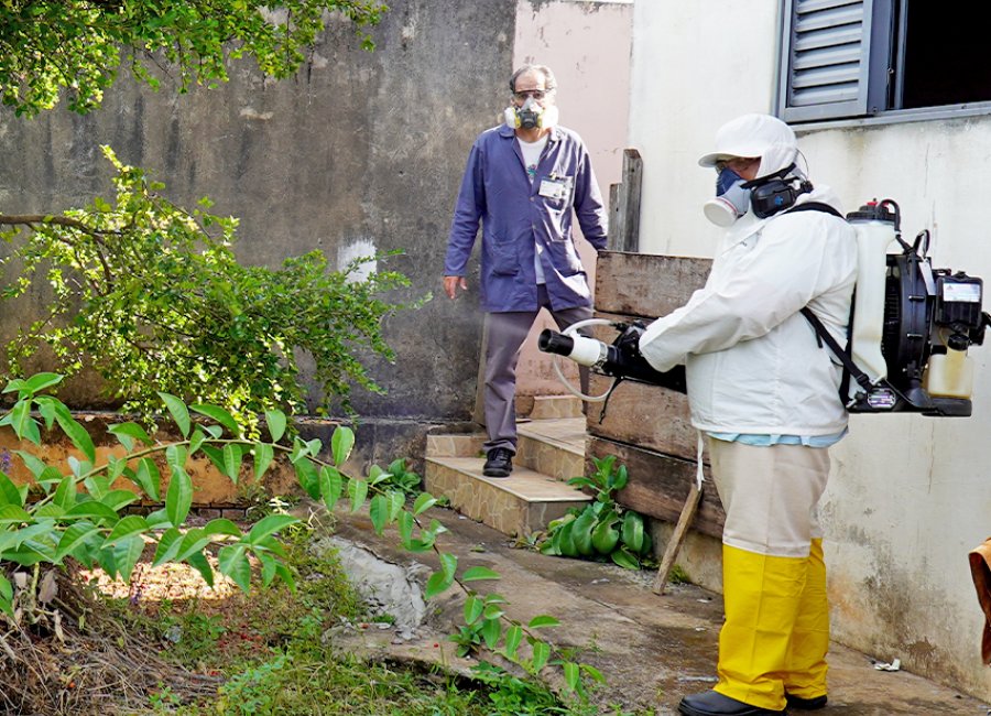 VE inicia nebulização costal na Zona Leste de Mogi Guaçu