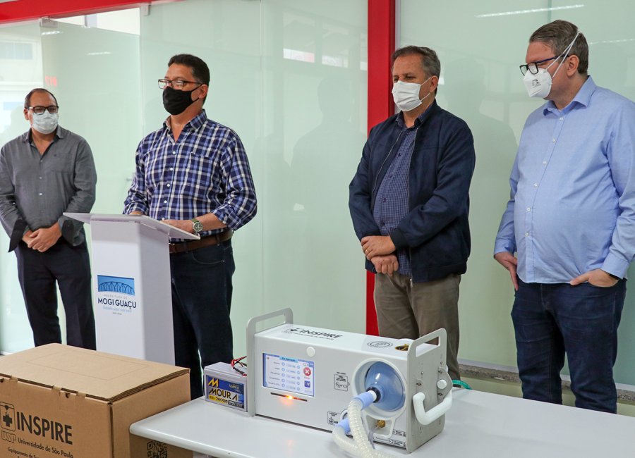 Hospital Municipal recebe cinco ventiladores mecânicos para tratamento de pacientes