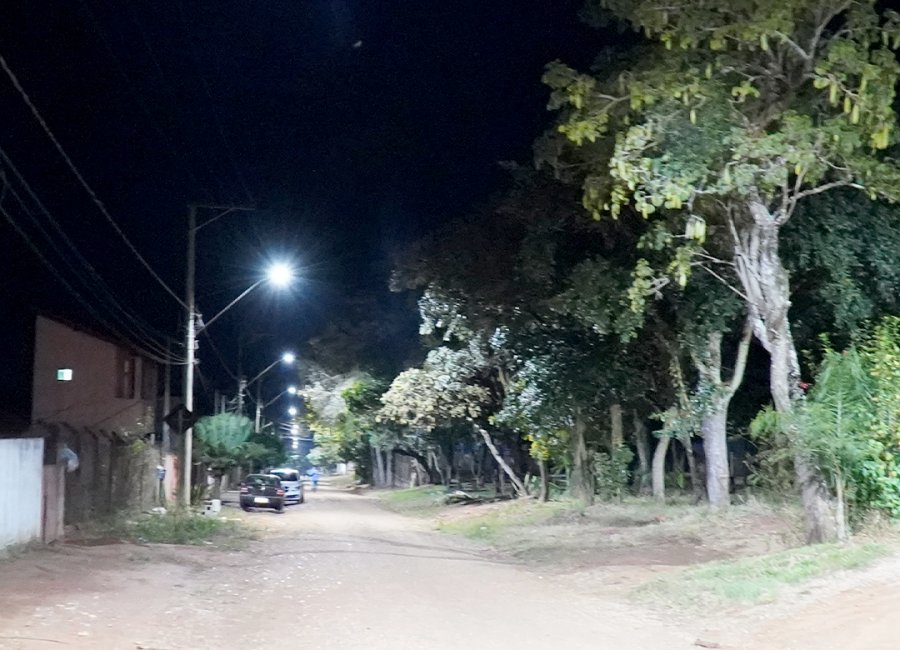 Chácaras Alvorada passa a contar com iluminação pública 100% LED