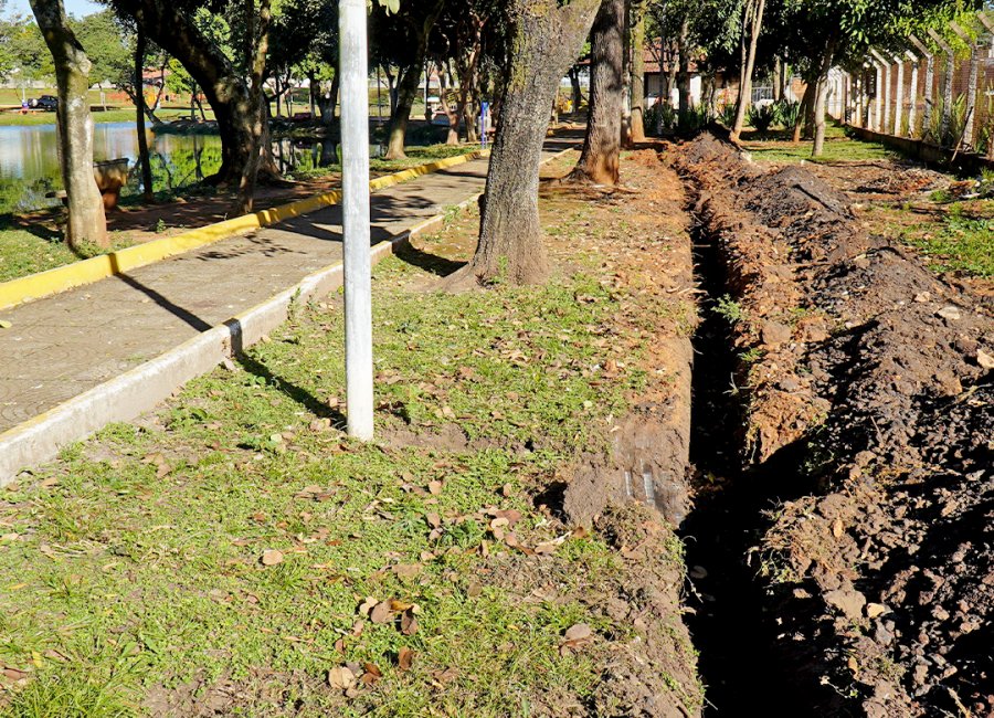 Prefeitura inicia reforma e ampliação da infraestrutura elétrica e iluminação do Pedalinho