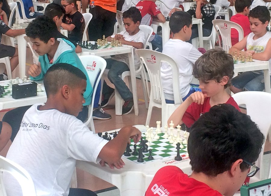 Esporte realiza neste sábado Campeonato de Xadrez Relâmpago no Shopping Boulevard