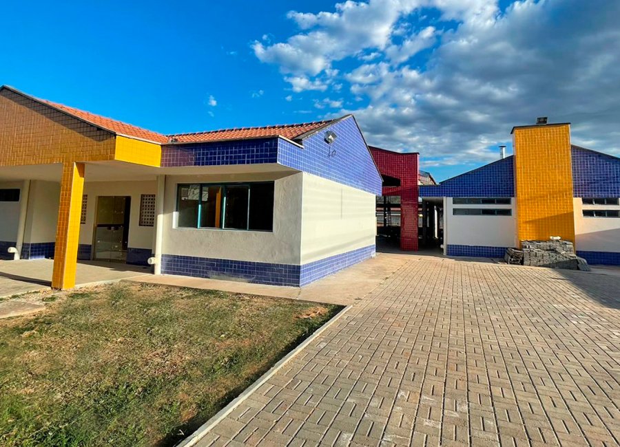 Avançam as obras de conclusão da creche Guaçu Mirim