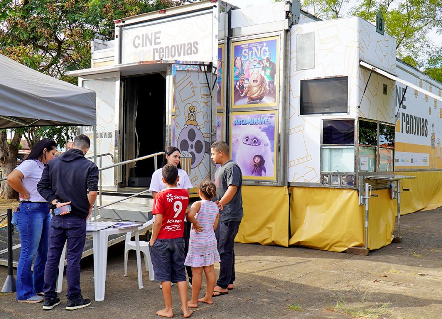 Projeto Cine Renovias exibe filmes infantis de forma gratuita em parceria com a Secretaria de Cultura