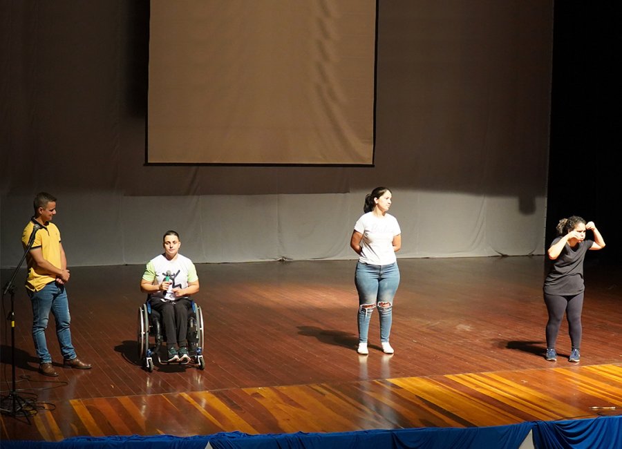 Secretaria de Cultura promove evento com o tema inclusão no Centro Cultural
