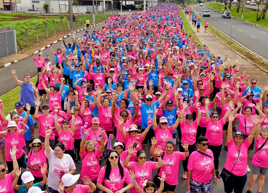 9ª Caminhada Azul e Rosa será no dia 28 de outubro e inscrições começam na segunda-feira, dia 2