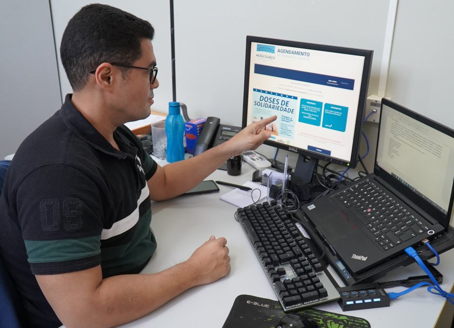 Agendamento online de vacina em Mogi Guaçu registra recorde de acessos nesta terça-feira