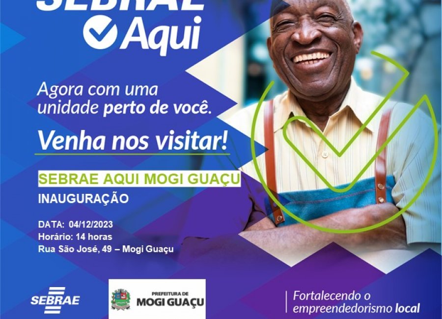 Mogi Guaçu terá nova sala para atendimentos do Sebrae