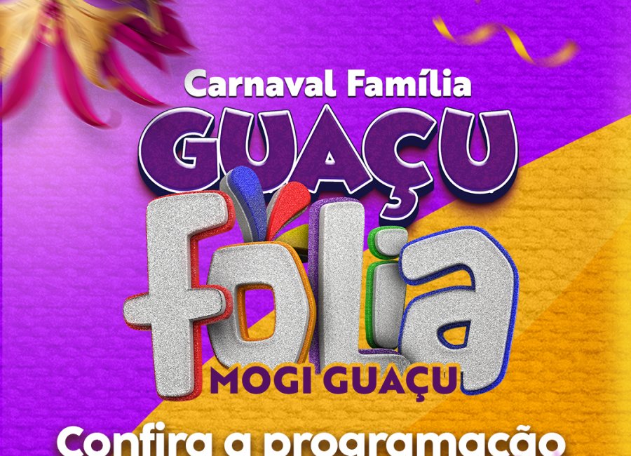 Pré-Carnaval na Estação abre programação do Guaçu Folia 2024