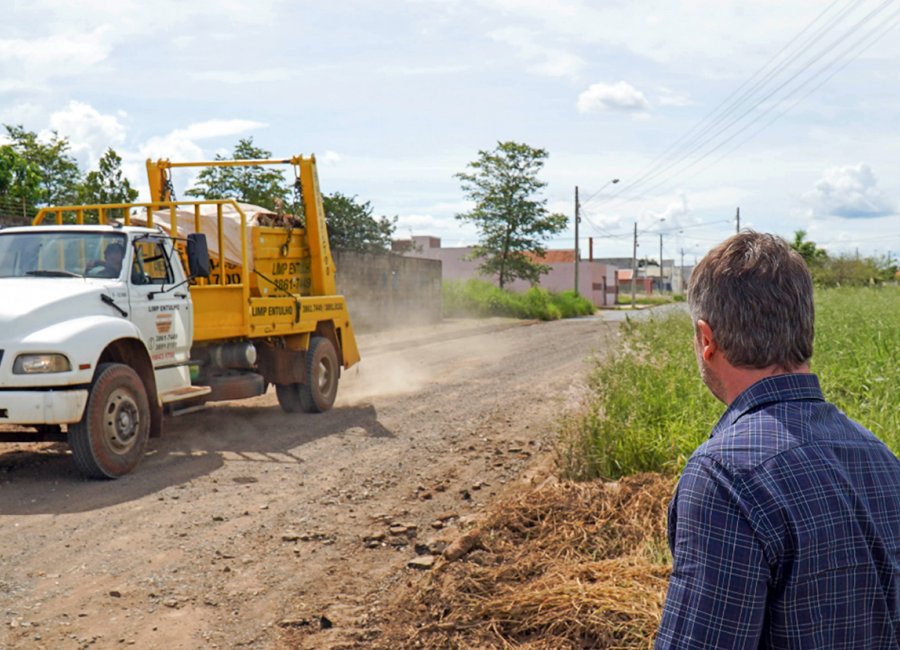 Principal avenida do Parque Industrial João Batista Caruso será pavimentada