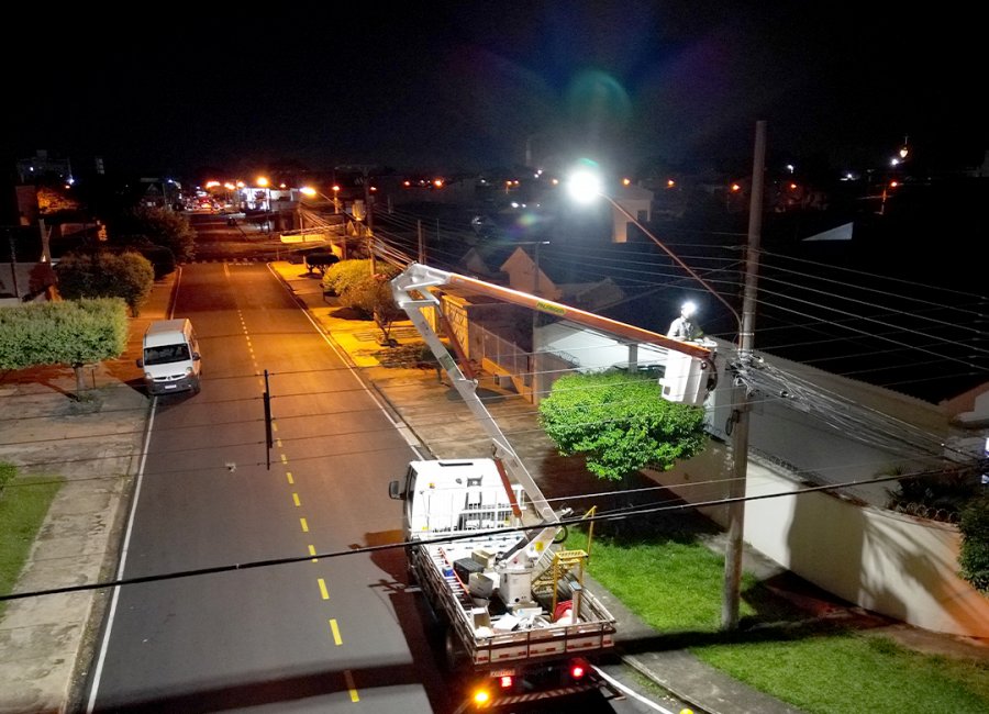 Parque Cidade Nova será mais um bairro que terá iluminação 100% LED