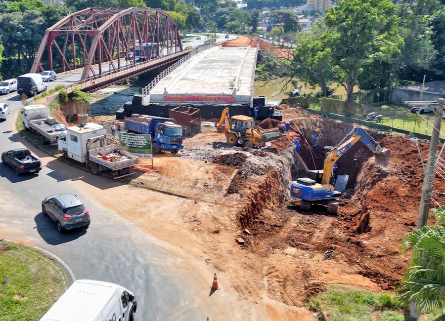 SAMAE faz novo traçado de emissário de esgoto na margem esquerda da nova ponte da Avenida dos Trabalhadores