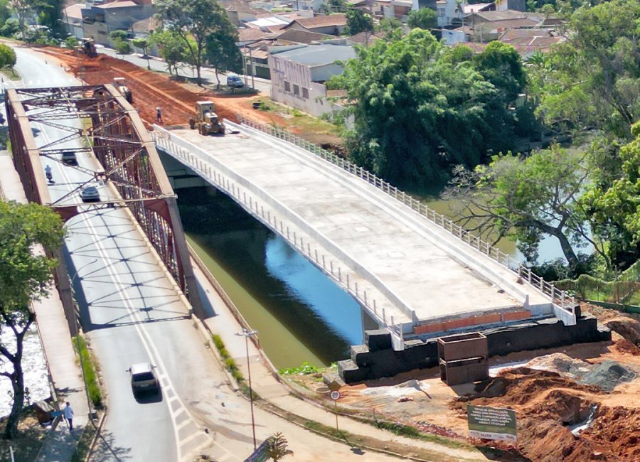 Obra da nova ponte da Avenida dos Trabalhadores já está 80% executada
