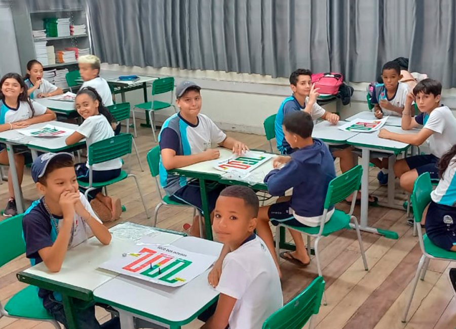 Estudantes da rede municipal participam da Gincana da Matemática