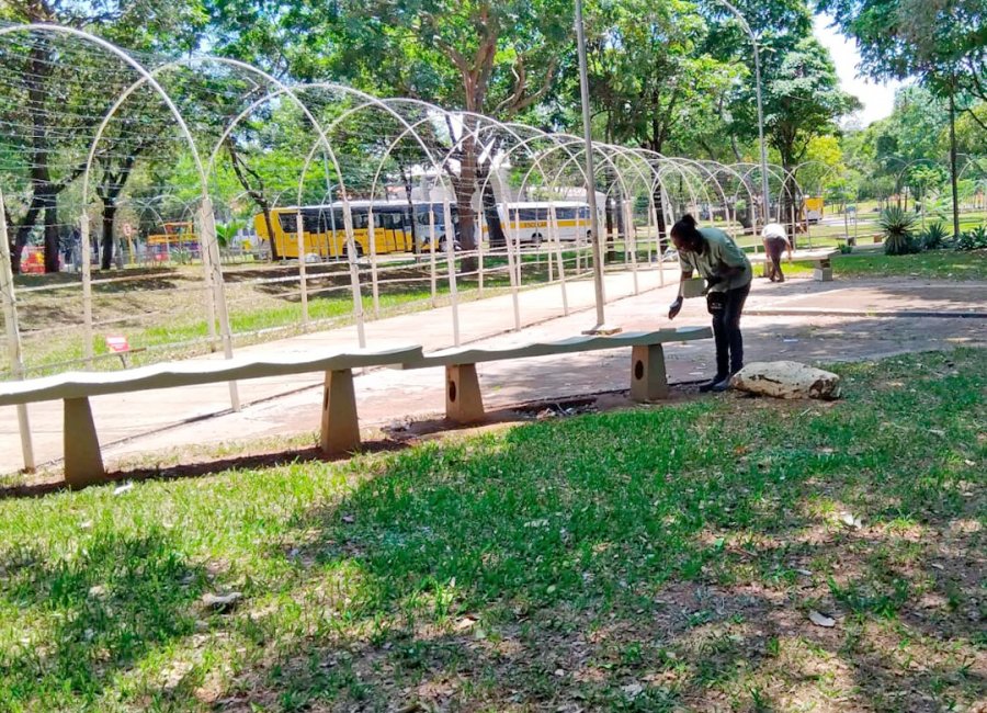 Parque dos Ingás recebe zeladoria completa