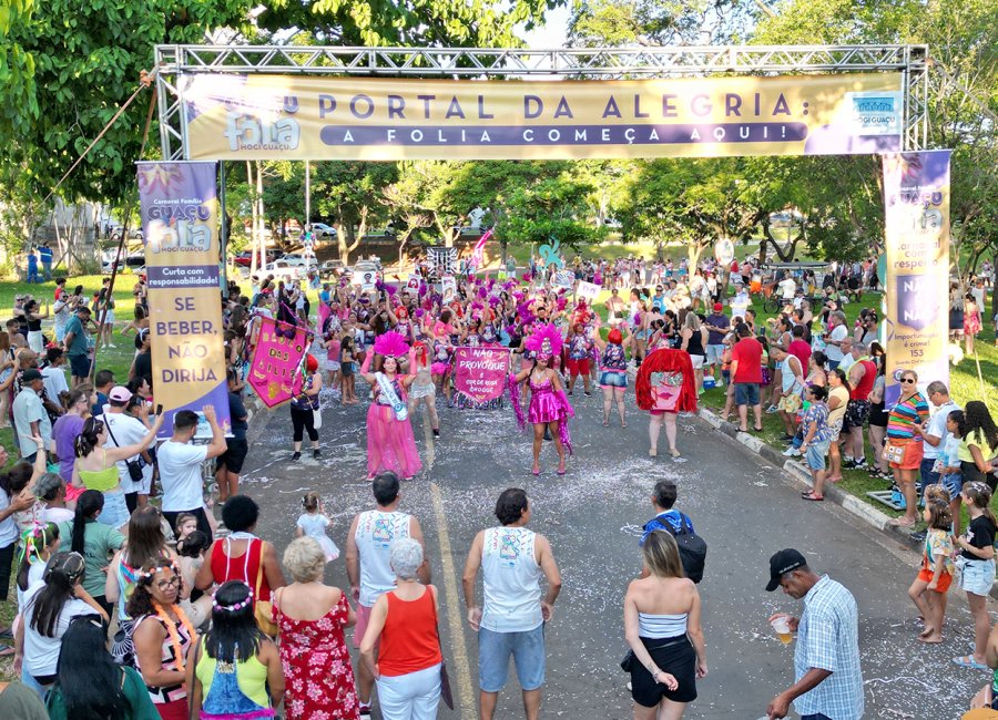 Estão abertas as inscrições para blocos interessados em participar do Carnaval Guaçu Folia