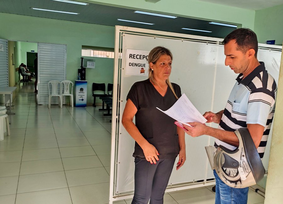 Pacientes com sintomas de dengue devem procurar os postos sentinelas