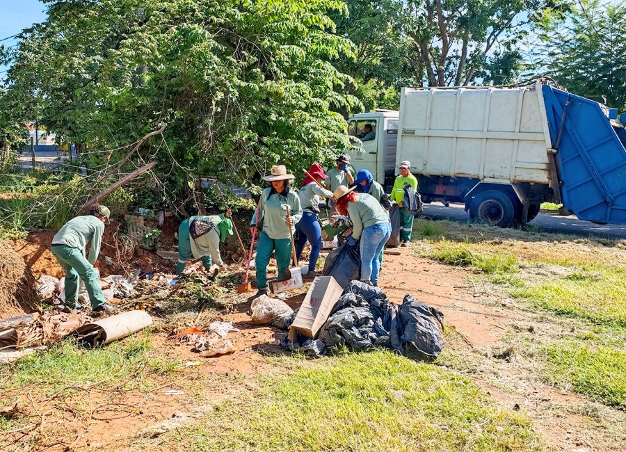 Bairro Chácaras Alvorada vai receber mutirão de limpeza pública nesta sexta-feira