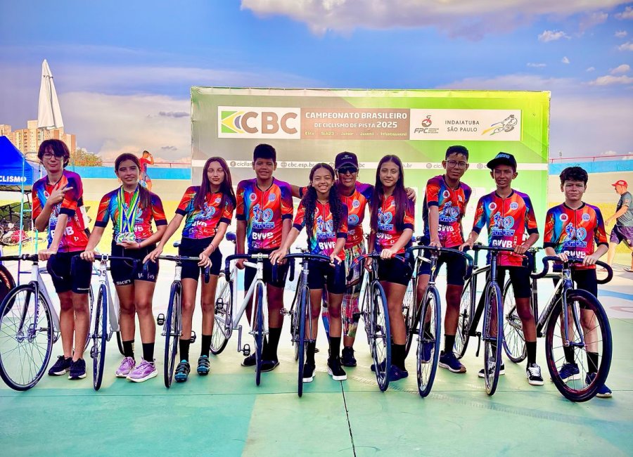 Mogi Guaçu conquista nove medalhas no Campeonato Brasileiro de Ciclismo de Pista