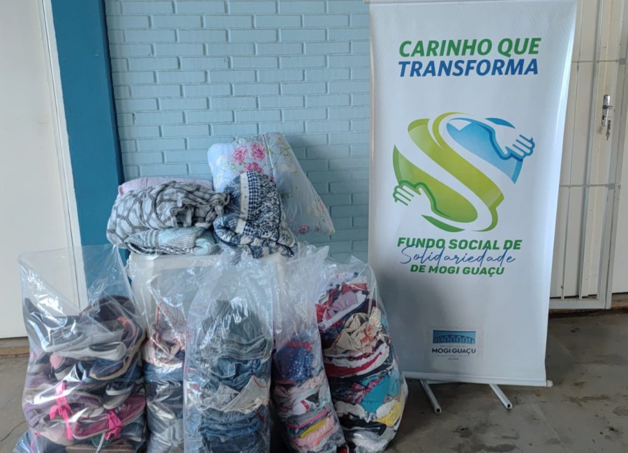 Campanha do Agasalho continua até 31 de julho e doações do Dia D já serão distribuídas