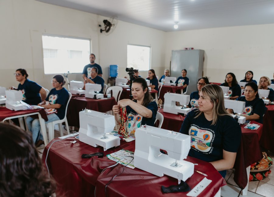 Projeto de corte e costura com foco em reaproveitamento têxtil de Mogi Guaçu bate recorde de inscrição e terá exposição