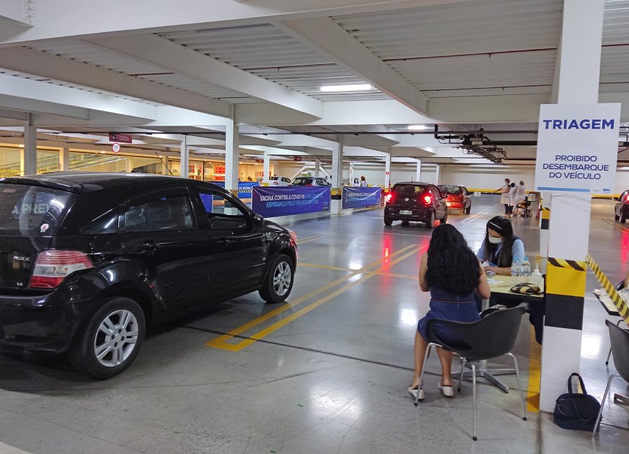 Mais de 4,5 mil pessoas recebem 2ª dose da vacina no sábado, 25 de setembro
