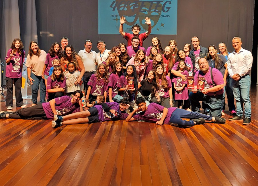 40º Festival de Teatro do Estudante Guaçuano encerra com premiação no Teatro Tupec