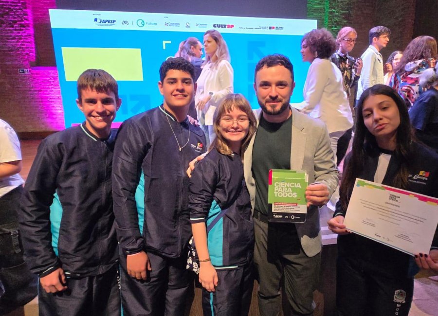 EMEB Maria Diva é premiada no Ciência para Todos com projeto sobre preservação das águas