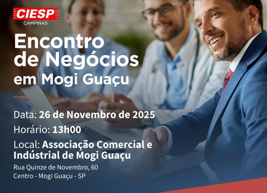 Encontro de Negócios reunirá 68 empresas para impulsionar parcerias e fortalecer a economia regional