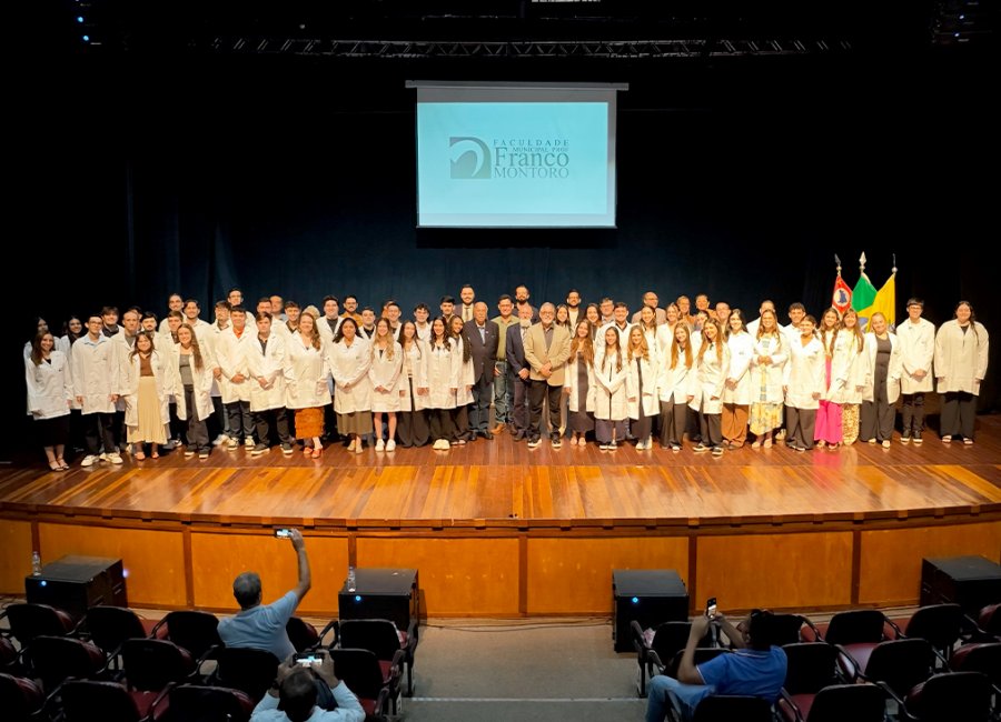 Aula magna do curso de Medicina marca início do ano letivo na Faculdade Franco Montoro