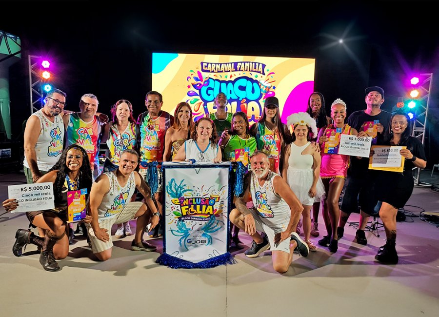 Inclusão Folia é campeão do Carnaval Família - Guaçu Folia 2026 