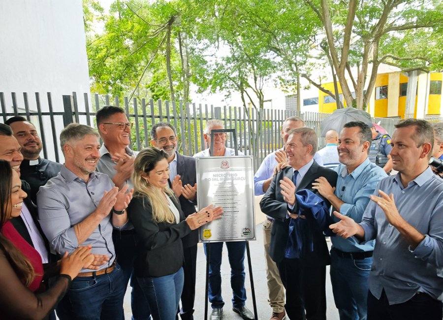 Prefeitura entrega novas instalações do necrotério do IML, no Jardim Novo I