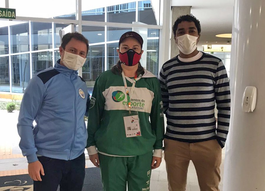 Paratleta guaçuana bate recorde no lançamento de disco das Paralimpíadas Universitárias