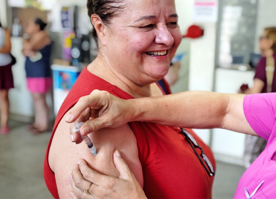 Mogi Guaçu aplica mais de 1,1 mil doses em indivíduos dos grupos prioritários durante o Dia D de imunização contra a gripe 