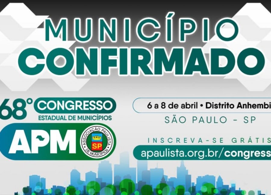 Mogi Guaçu vai participar do 68º Congresso Estadual de Municípios