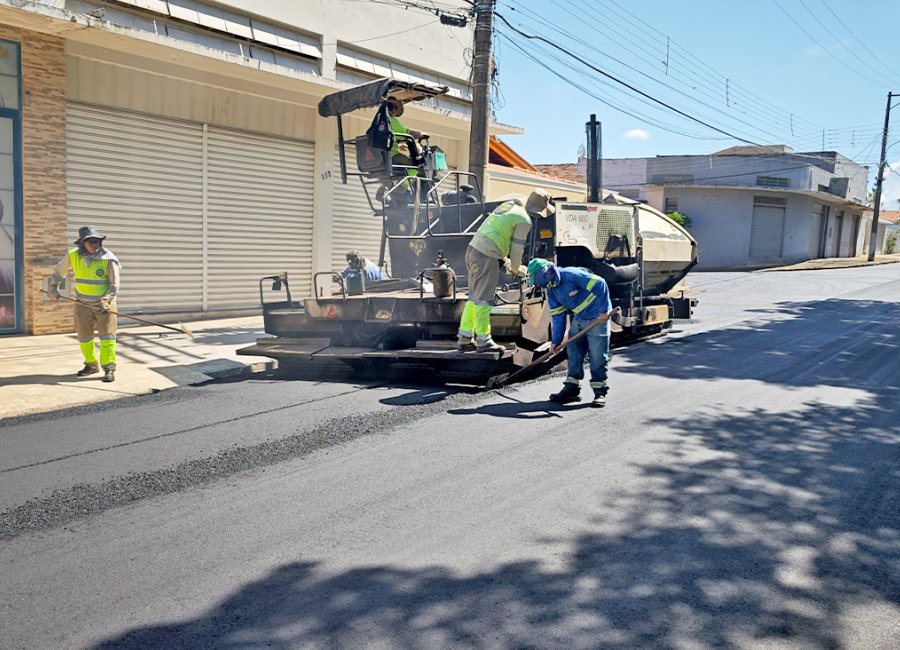 Jardim Centenário vai receber quase 1 km de novo revestimento asfáltico 